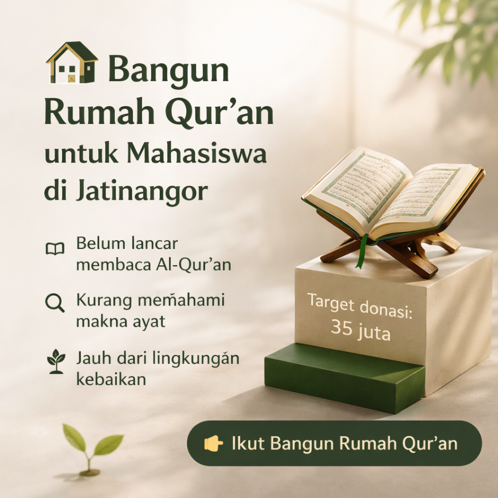 Bangun Rumah Qur’an untuk Mahasiswa di Bangun Rumah Qur’an untuk Mahasiswa di Jatinangor